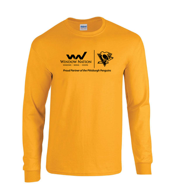 Pittsburgh Penguin's Partnership Long Sleeve Installer's T-shirts