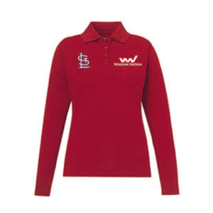 Women's St. Louis Cardinals Partnership Long Sleeve Polo