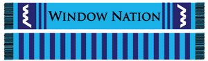 Custom Knitted Window Nation Scarf