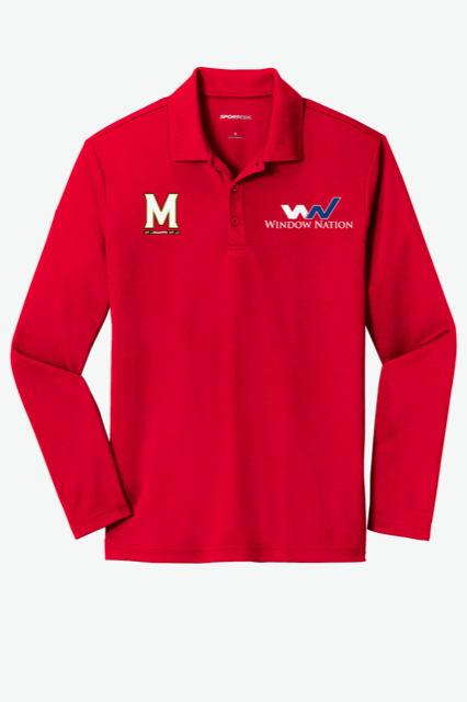 Maryland Markets Long Sleeve Polo